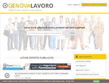 Tablet Screenshot of genovalavoro.com